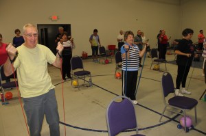 Silver Sneakers, YMCA, Tamaqua, 5-6-2014 (21)