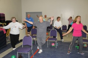 Silver Sneakers, YMCA, Tamaqua, 5-6-2014 (27)