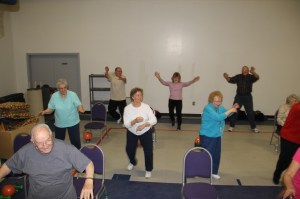 Silver Sneakers, YMCA, Tamaqua, 5-6-2014 (28)