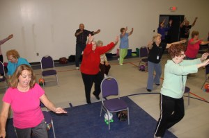 Silver Sneakers, YMCA, Tamaqua, 5-6-2014 (29)