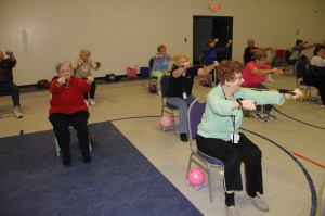 Silver Sneakers, YMCA, Tamaqua, 5-6-2014 (3)