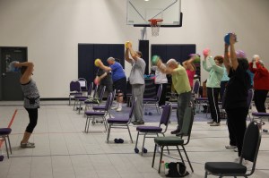 Silver Sneakers, YMCA, Tamaqua, 5-6-2014 (43)