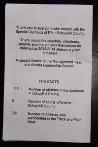 Spring Schuylkill County Special Olympics, Veterans Memorial Stadium, Pottsville (FLYER) 1 (5)