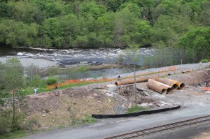 Status of New Bridge Work, Jim Thorpe, 5-17-2014 (22)