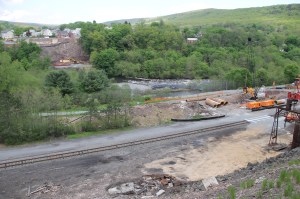 Status of New Bridge Work, Jim Thorpe, 5-17-2014 (30)