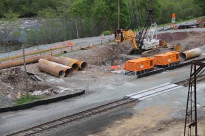 Status of New Bridge Work, Jim Thorpe, 5-17-2014 (35)