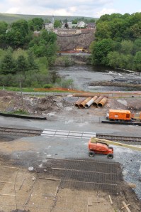 Status of New Bridge Work, Jim Thorpe, 5-17-2014 (49)