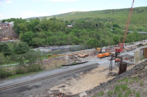 Status of New Bridge Work, Jim Thorpe, 5-17-2014 (7)