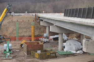 Status of Off & On Ramp US309 Bridge Work, Kline Township, 5-3-2014 (12)
