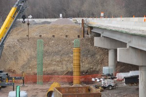 Status of Off & On Ramp US309 Bridge Work, Kline Township, 5-3-2014 (13)