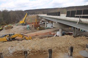 Status of Off & On Ramp US309 Bridge Work, Kline Township, 5-3-2014 (14)