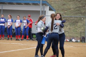 Tamaqua Girls Softball, Senior Recognitions, Sports Field, Tamaqua, 5-2-2014 (18)