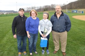 Tamaqua Girls Softball, Senior Recognitions, Sports Field, Tamaqua, 5-2-2014 (32)