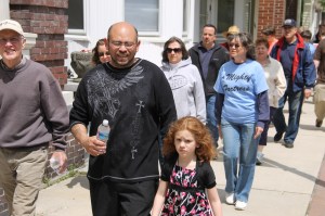 Tamaqua Hunger Walk, St. Luke's Family Practice, S. Railroad Street, Tamaqua, 5-18-2014 (77)