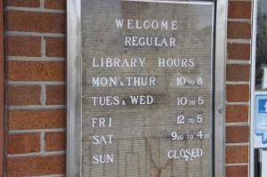Tamaqua Library Hours