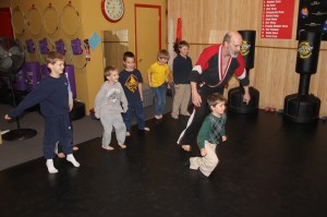 Tamaqua Scouts Learn Self Defense, USA Martial Arts, Tamaqua, 4-30-2014 (1)