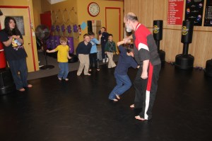 Tamaqua Scouts Learn Self Defense, USA Martial Arts, Tamaqua, 4-30-2014 (21)