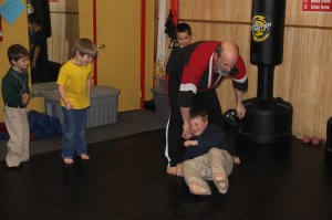 Tamaqua Scouts Learn Self Defense, USA Martial Arts, Tamaqua, 4-30-2014 (3)