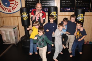 Tamaqua Scouts Learn Self Defense, USA Martial Arts, Tamaqua, 4-30-2014 (32)