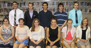 Top Tamaqua SAT Students, Tamaqua Middle School Library, Tamaqua, 5-20-2014 (2)