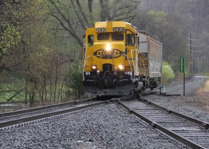 Train Traveling Through Clamtown, 5-10-2014 (1)