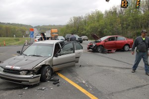 Two Vehicle Accident on SR309, Kline Township, 5-21-2014 (10)