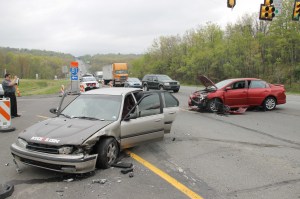Two Vehicle Accident on SR309, Kline Township, 5-21-2014 (11)