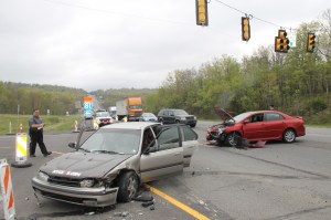 Two Vehicle Accident on SR309, Kline Township, 5-21-2014 (15)