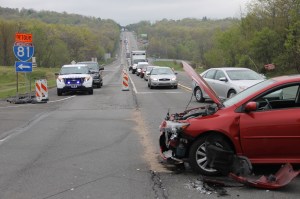 Two Vehicle Accident on SR309, Kline Township, 5-21-2014 (27)