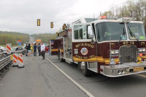 Two Vehicle Accident on SR309, Kline Township, 5-21-2014 (3)