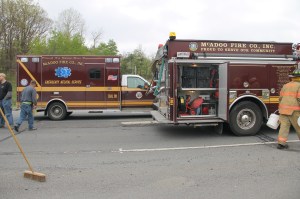 Two Vehicle Accident on SR309, Kline Township, 5-21-2014 (6)