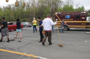 Two Vehicle Accident on SR309, Kline Township, 5-21-2014 (7)