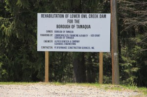 Views of Lower Owl Creek Dam, Tamaqua, 5-5-2014 (7)