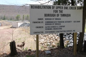 Views of Upper Owl Creek Dam, Tamaqua, 5-5-2014 (6)