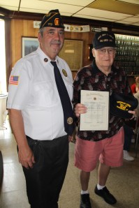 50-Year Member, Michael J. Zupko, American Legion, Tamaqua, 5-26-2014 (14)