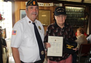 Ed Smith with 50-year member Mike