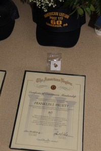 50-Year Member, Michael J. Zupko, American Legion, Tamaqua, 5-26-2014 (3)