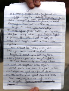 Candlelit Vigil for Angie, Angela Steigerwalt, Depot Square Park, Tamaqua, 6-14-2014 (112)