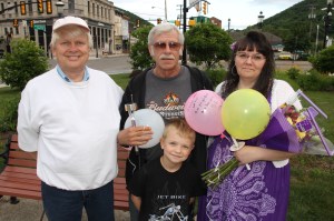 Candlelit Vigil for Angie, Angela Steigerwalt, Depot Square Park, Tamaqua, 6-14-2014 (114)