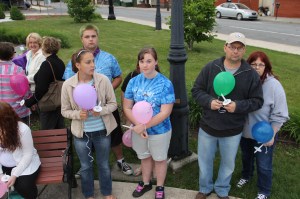 Candlelit Vigil for Angie, Angela Steigerwalt, Depot Square Park, Tamaqua, 6-14-2014 (125)