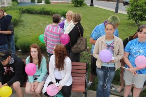 Candlelit Vigil for Angie, Angela Steigerwalt, Depot Square Park, Tamaqua, 6-14-2014 (128)