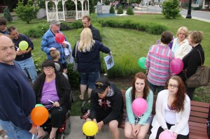 Candlelit Vigil for Angie, Angela Steigerwalt, Depot Square Park, Tamaqua, 6-14-2014 (129)