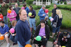 Candlelit Vigil for Angie, Angela Steigerwalt, Depot Square Park, Tamaqua, 6-14-2014 (131)