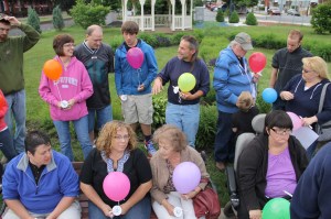 Candlelit Vigil for Angie, Angela Steigerwalt, Depot Square Park, Tamaqua, 6-14-2014 (134)