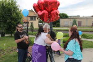 Candlelit Vigil for Angie, Angela Steigerwalt, Depot Square Park, Tamaqua, 6-14-2014 (157)
