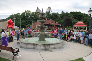 Candlelit Vigil for Angie, Angela Steigerwalt, Depot Square Park, Tamaqua, 6-14-2014 (172)