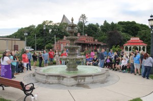 Candlelit Vigil for Angie, Angela Steigerwalt, Depot Square Park, Tamaqua, 6-14-2014 (213)