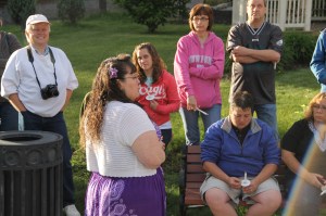 Candlelit Vigil for Angie, Angela Steigerwalt, Depot Square Park, Tamaqua, 6-14-2014 (222)