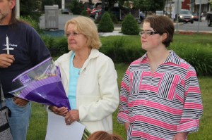 Candlelit Vigil for Angie, Angela Steigerwalt, Depot Square Park, Tamaqua, 6-14-2014 (230)