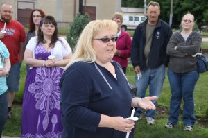 Candlelit Vigil for Angie, Angela Steigerwalt, Depot Square Park, Tamaqua, 6-14-2014 (236)